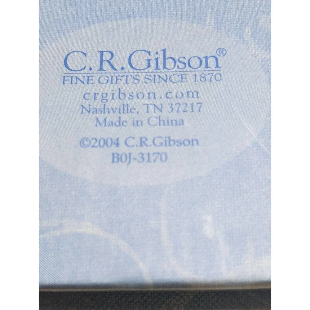 Vintage 2004 Gibson blue medical journal folder organizer